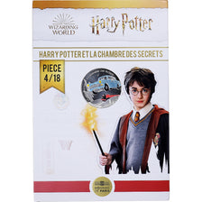 Francia, 10 Euro, 2021, Monnaie de Paris, Harry Potter et la chambre des secrets