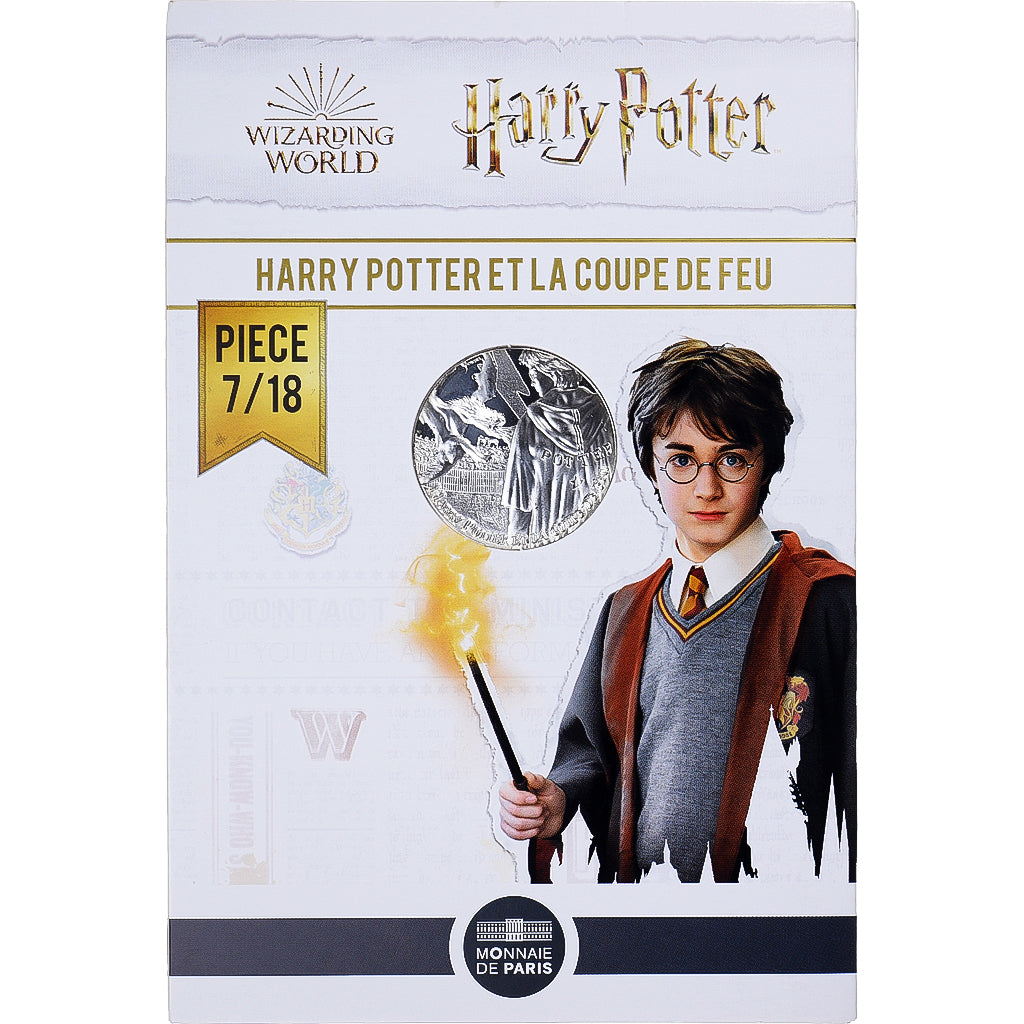 Frankreich, 10 Euro, 2021, Monnaie de Paris, Harry Potter et la coupe de