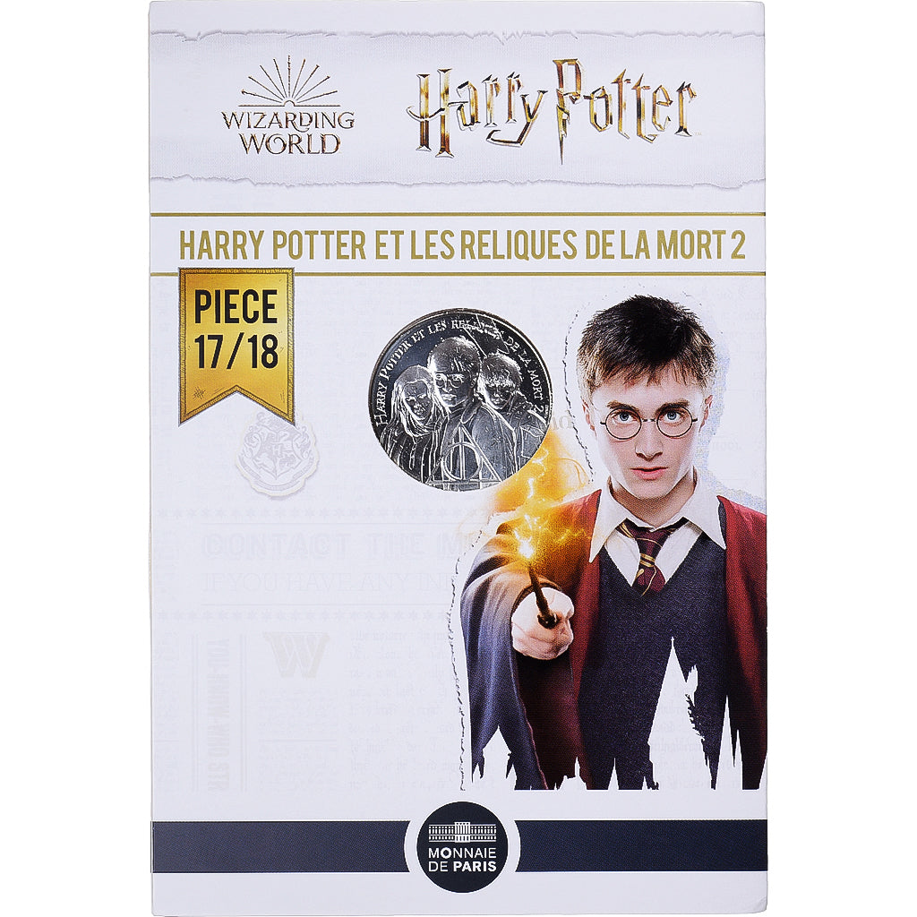 França, 10 Euro, 2021, Monnaie de Paris, Harry Potter et les Reliques de la