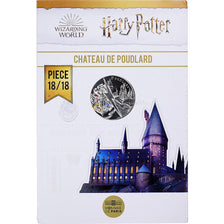France, 10 Euro, 2021, Monnaie de Paris, Harry Potter. CHATEAU de POUDLARD.18/18