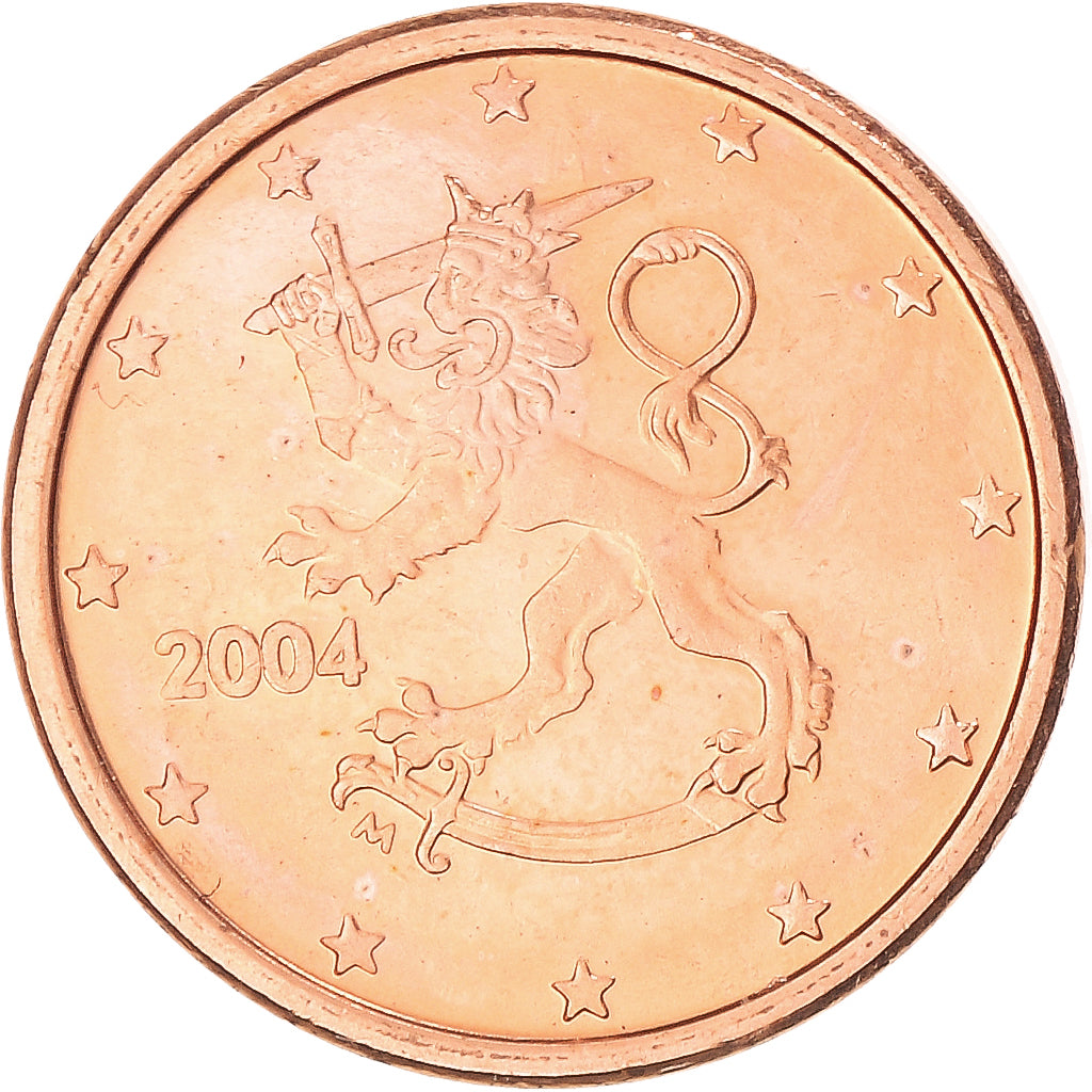 Finlande, Euro Cent, 2004, Vantaa, SUP, Cuivre plaqué acier, KM:98
