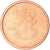 Finlande, Euro Cent, 2004, Vantaa, SPL, Cuivre plaqué acier, KM:98