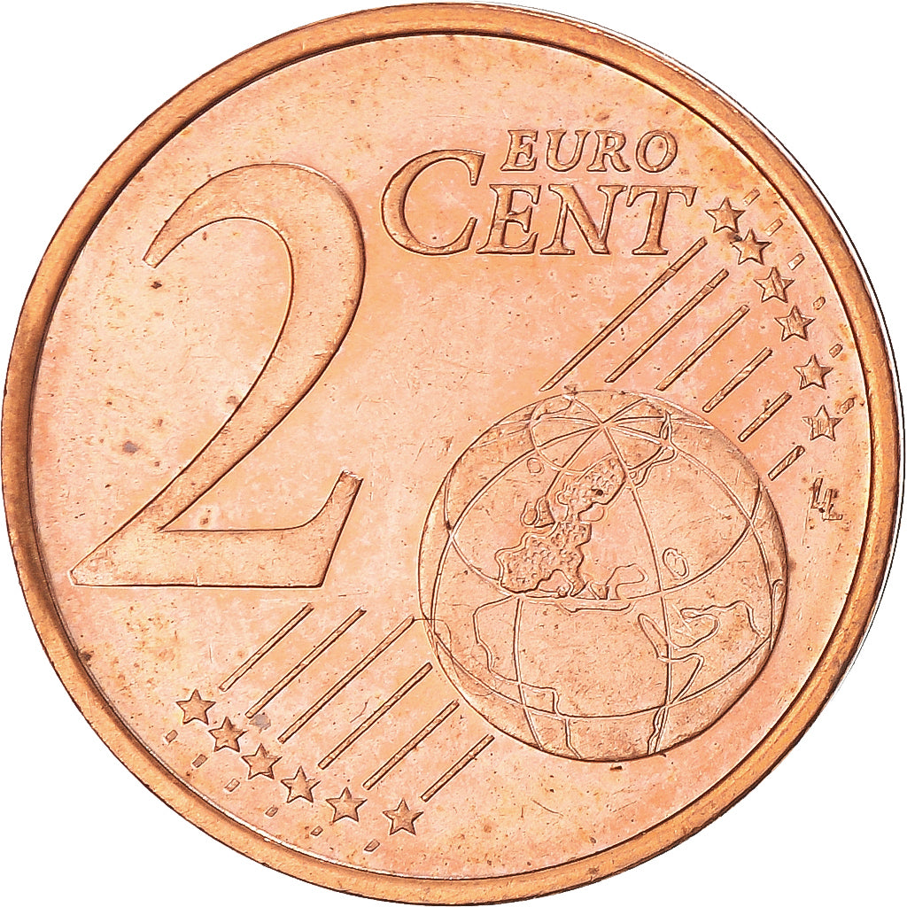 Finlandia, 2 Euro Cent, 2004, MBC+, Cobre chapado en acero