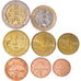 Slovakia, Set, 2009, Set 8 monnaies Euro. Kremnica, MS(63)