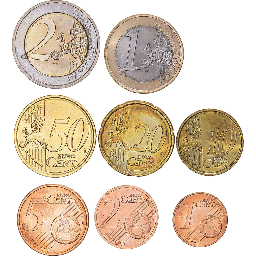 Slovakia, Set, 2009, Set 8 monnaies Euro. Kremnica, MS(63)