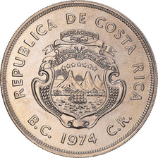 Moneda, Costa Rica, 100 Colones, 1974, British Royal Mint, Conservation, SC