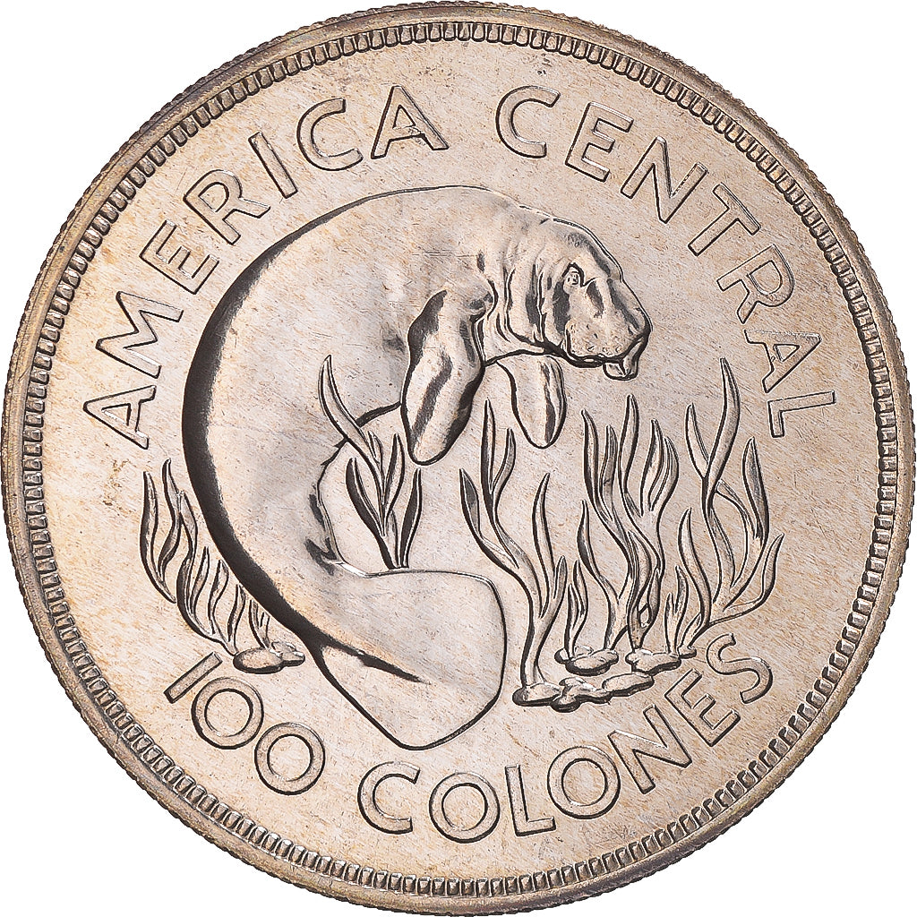 Moneda, Costa Rica, 100 Colones, 1974, British Royal Mint, Conservation, SC