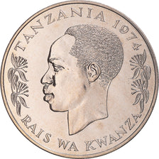 Coin, Tanzania, 50 Shilingi, 1974, MS(63), Silver, KM:8