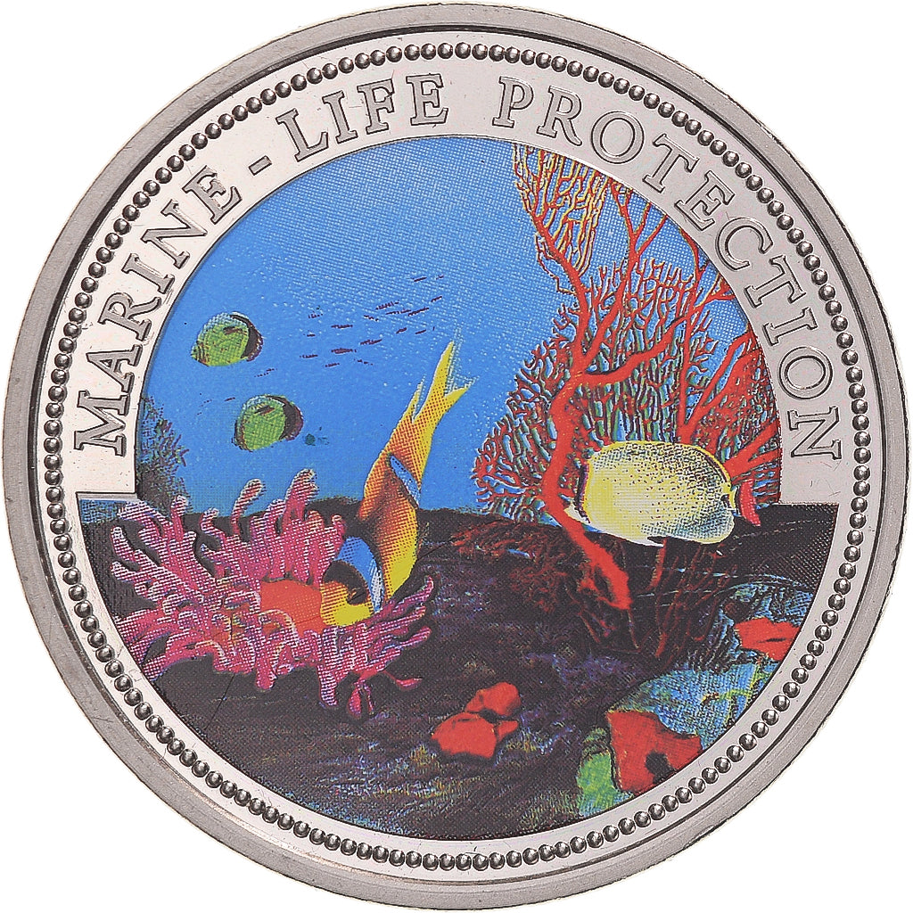 Moneda, Palaos, Dollar, 1994, Marine Life Protection - Clownfisch
