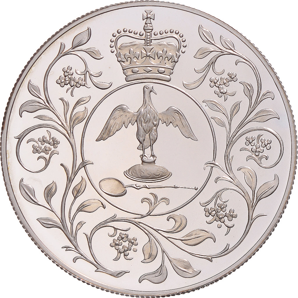 Coin, Great Britain, Elizabeth II, 25 New Pence, 1977, Silver Jubilee of