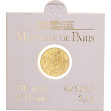 France, Monnaie de Paris, 100 Euro, 2008, Paris, Semeuse FDC, MS(65-70), Gold