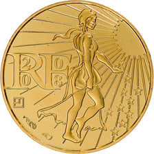 France, Monnaie de Paris, 100 Euro, 2008, Paris, Semeuse FDC, MS(65-70), Gold