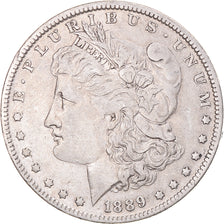 Coin, United States, Morgan Dollar, Dollar, 1889, U.S. Mint, New Orleans