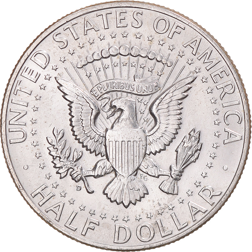 Coin, United States, Kennedy Half Dollar, Half Dollar, 1964, U.S. Mint