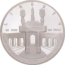 Coin, United States, Jeux Olympiques, Dollar, 1984, U.S. Mint, San Francisco
