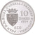 Monnaie, Andorre, Andorra U.N. Membership, 10 Diners, 1994, BE, FDC, Argent
