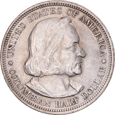Moneta, Stati Uniti, Half Dollar, 1893, U.S. Mint, Philadelphia, SPL-, Argento