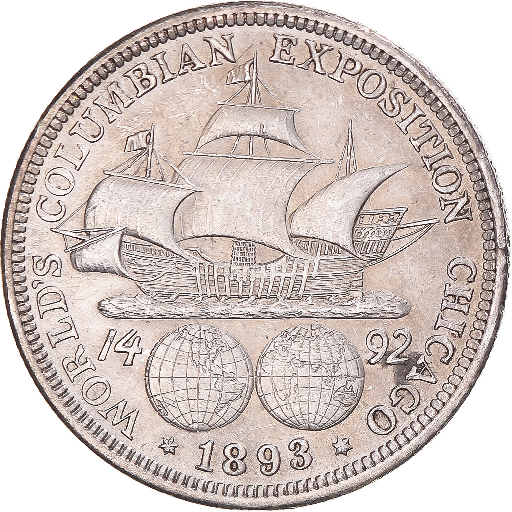 Moneta, Stati Uniti, Half Dollar, 1893, U.S. Mint, Philadelphia, SPL-, Argento