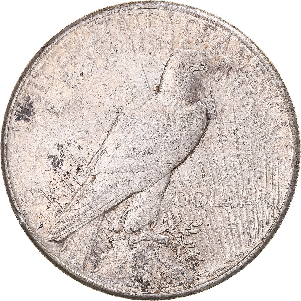 Coin, United States, Dollar, 1923, U.S. Mint, San Francisco, EF(40-45), Silver