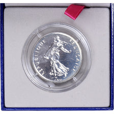 Moneta, Francja, Monnaie de Paris, 5 Francs, 2001, Paris, Last Year of the