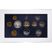 Coin, France, Coffret 1 c. à 100 frs., 1998, Monnaie de Paris, BE, MS(65-70)