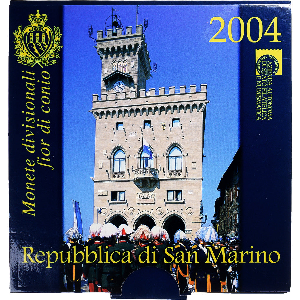 San Marino, Set 9 monnaies EURO BU, 2004, BU, FDC, n.v.t.