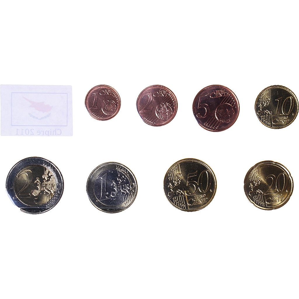 Cyprus, Euro-Set, 2011, MS(63)