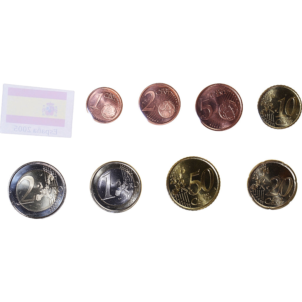 España, Set Euros, 2005, SC, Sin información