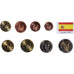 Spain, Set Euros, 2009, MS(63)