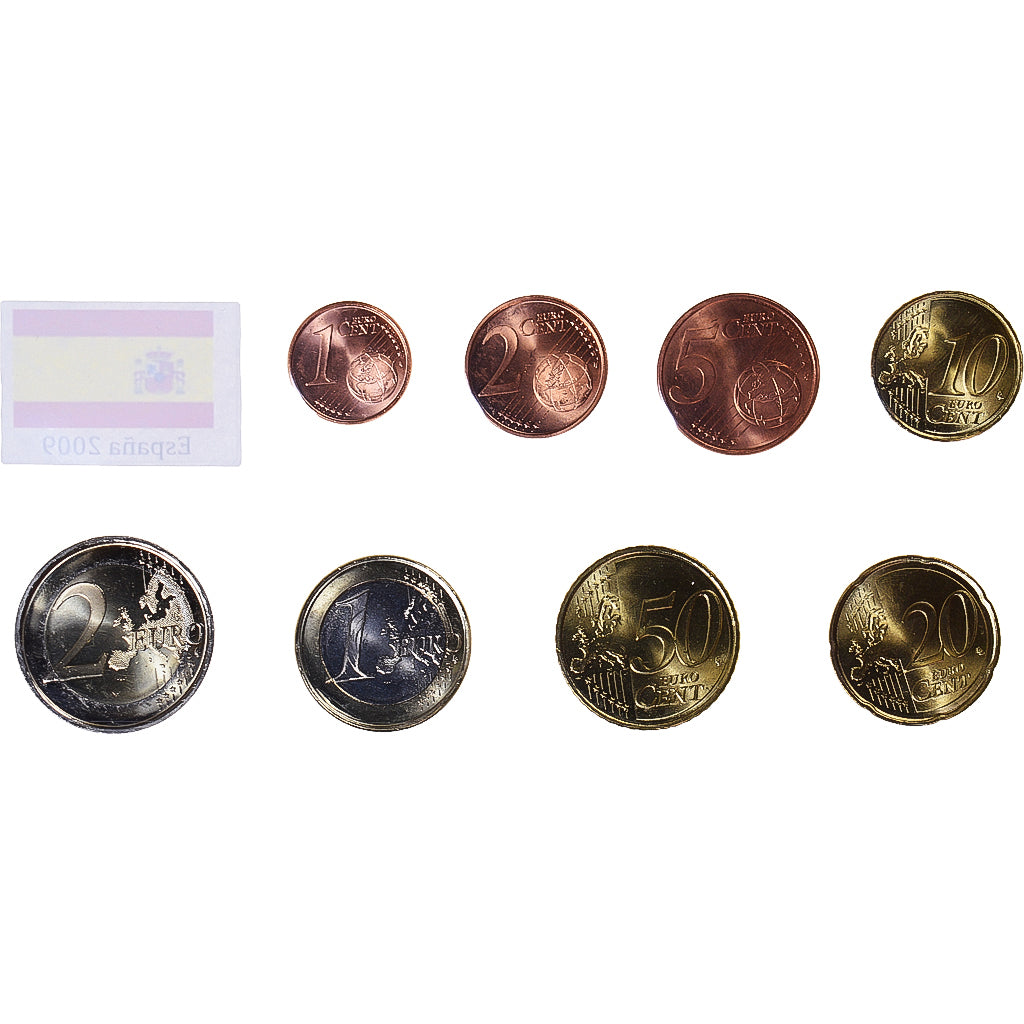 España, Set Euros, 2009, SC, Sin información