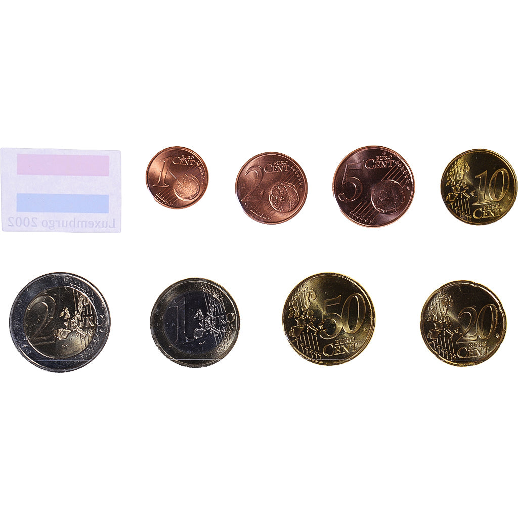 Luxembourg, Euro-Set, 2002, SPL