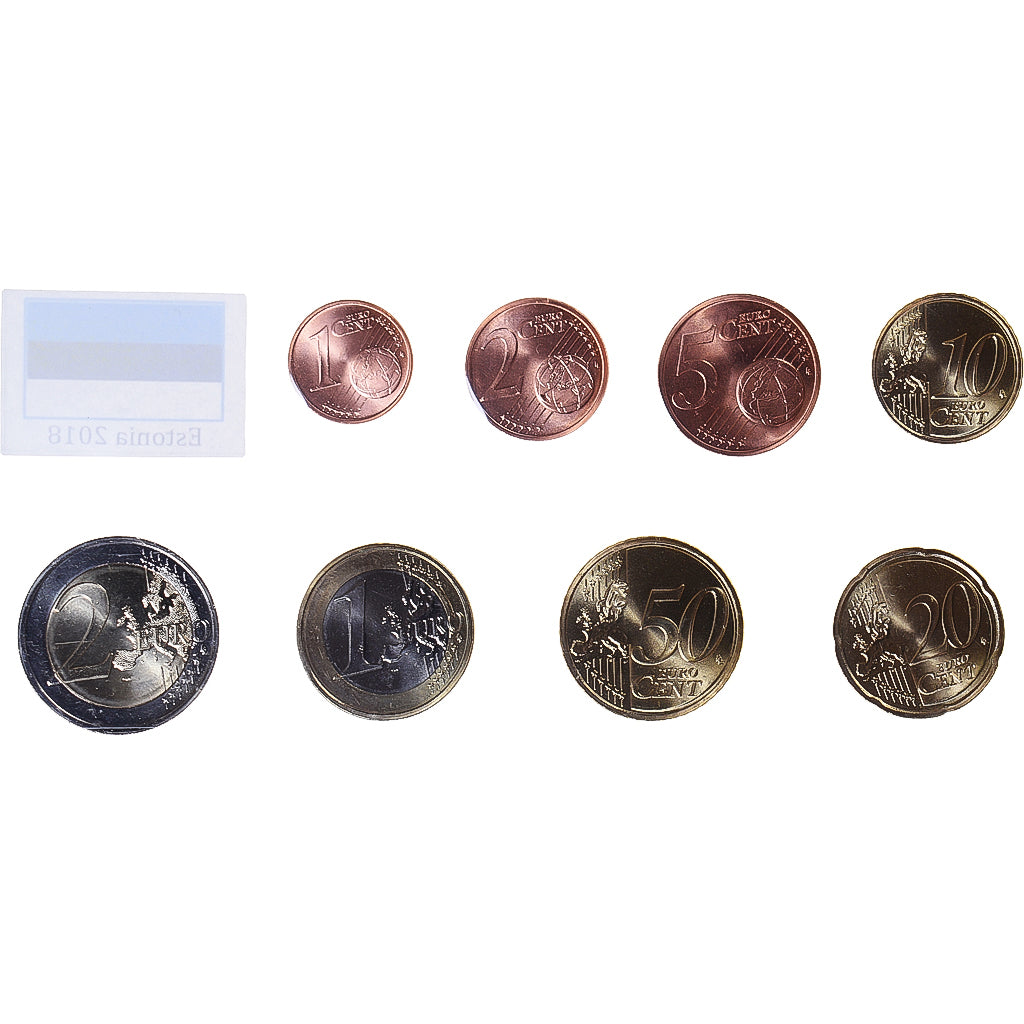 Estland, Euro-Set, 2018, UNC-, n.v.t.