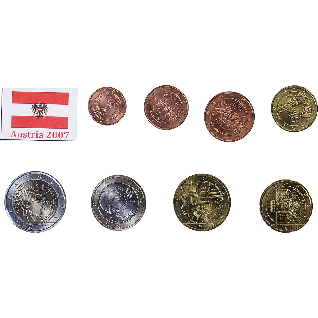 Austria, Euro-Set, 2007, SC, Sin información