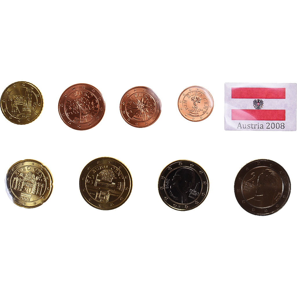 Austria, Euro-Set, 2008, SC, Sin información