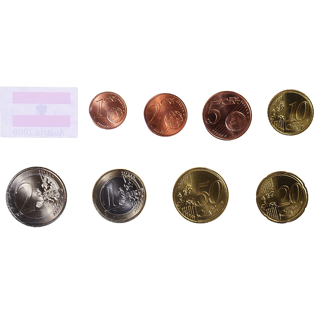 Austria, Euro-Set, 2008, SC, Sin información