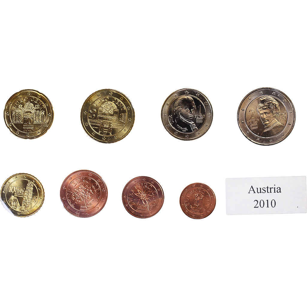 Austria, Euro-Set, 2010, SC, Sin información