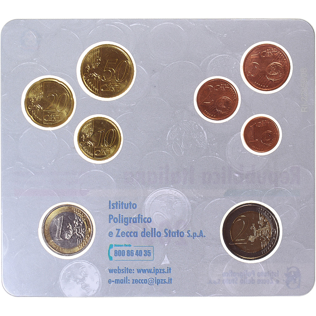 Italia, Euro-Set, 2008, FDC, (Sin composición)