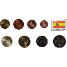 Spanien, Set Euros, 2014, UNZ