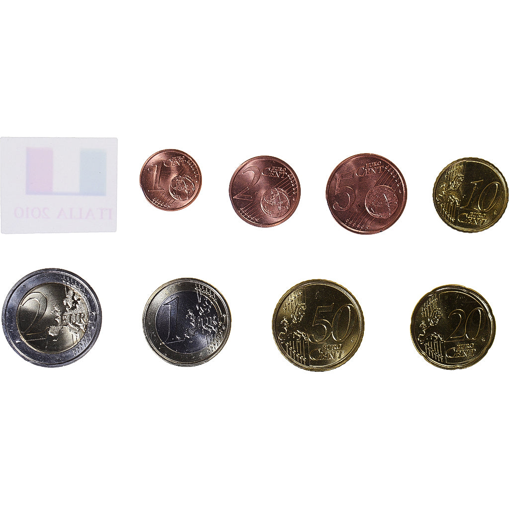 Włochy, Euro-Set, 2010, Rome, MS(63), ND