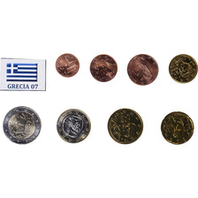 Griekenland, Set Euros, 2007, UNC-, n.v.t.