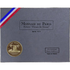 Münze, Frankreich, Coffret 1 c. à 10 frs., 1973, Monnaie de Paris, FDC, STGL
