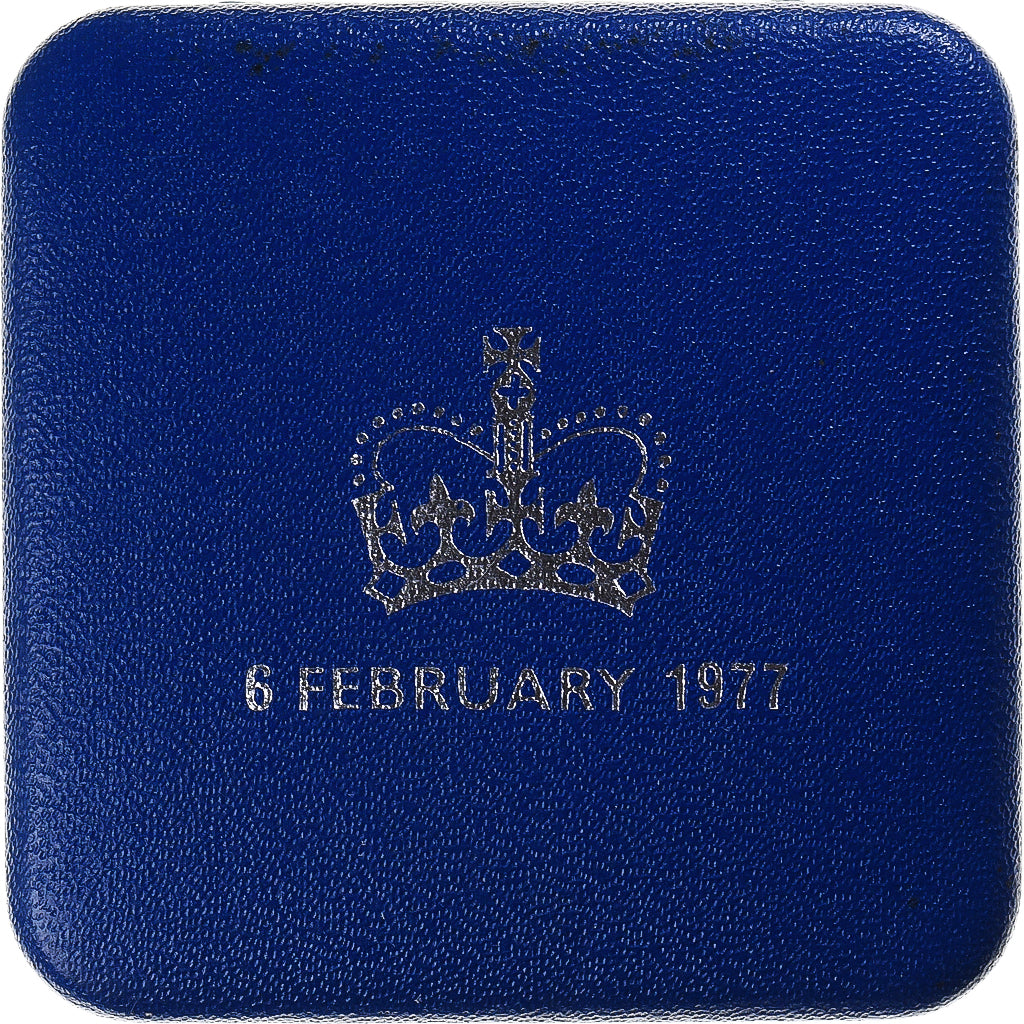 Coin, Saint Helena, Elizabeth II, 25 Pence, Crown, 1977, British Royal Mint, BE