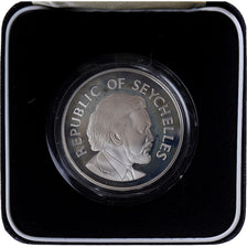 Coin, Seychelles, 25 Rupees, 1977, British Royal Mint, BE, MS(65-70), Silver