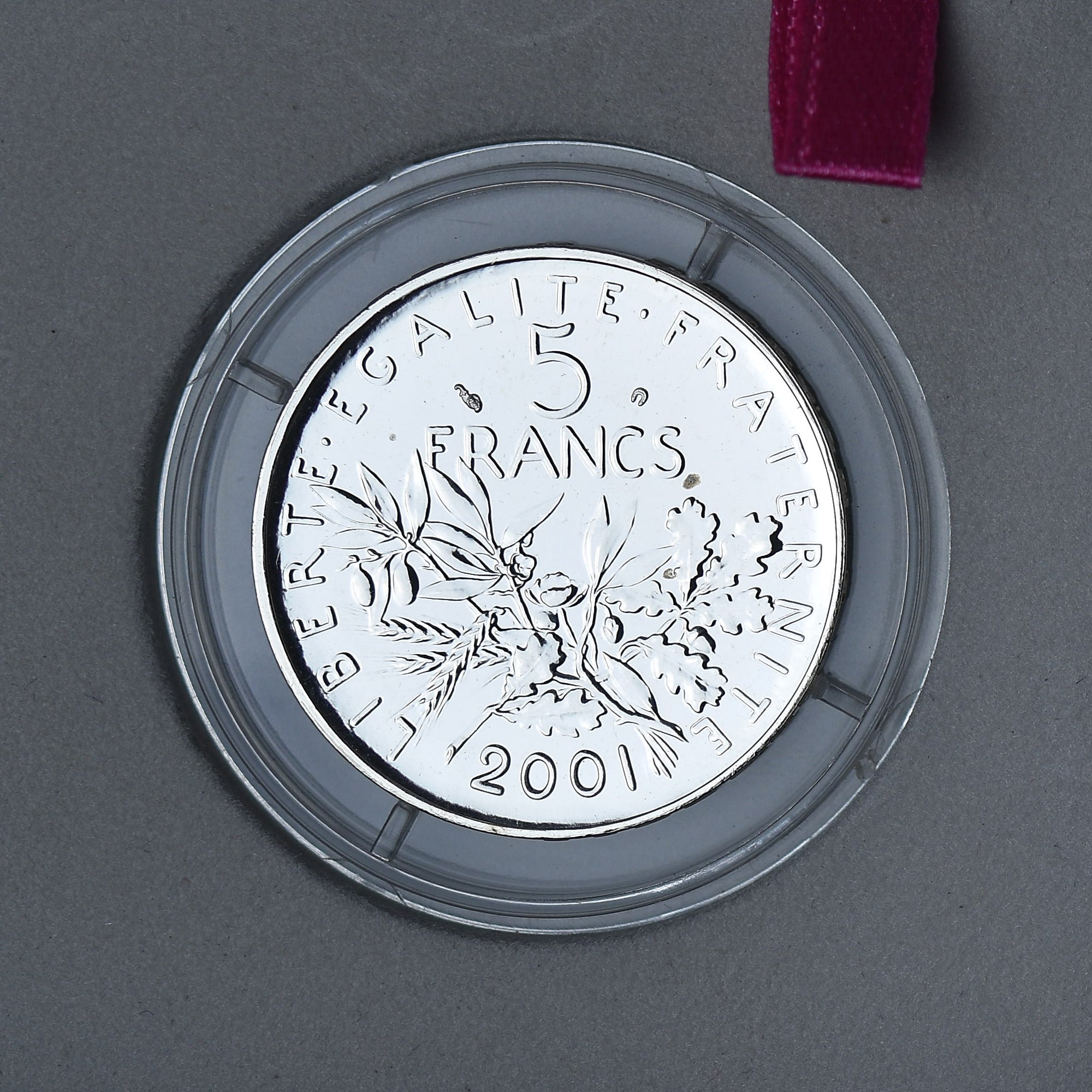 Monnaie, France, 5 Francs, 2001, Paris, O.ROTY argent - BU, FDC, Argent, KM:1309