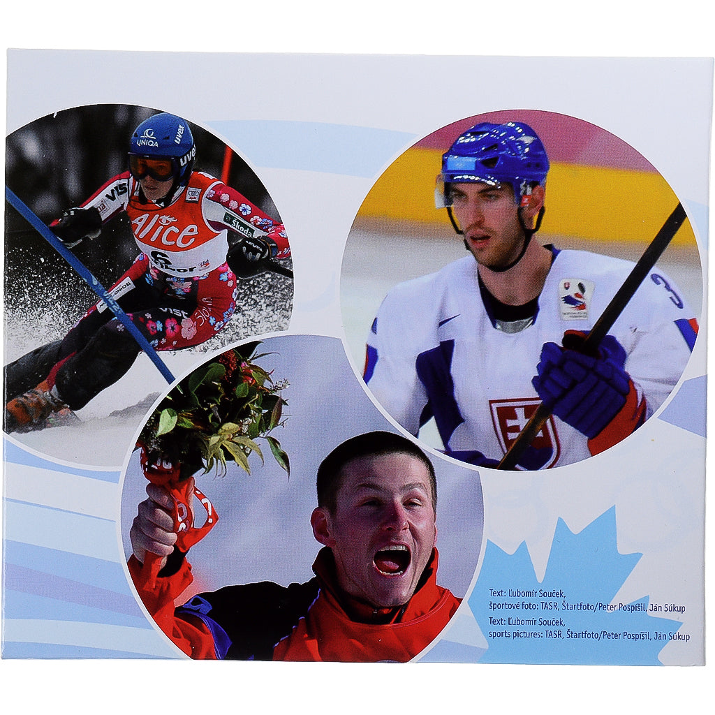 Slovakia, Euro-Set, 2010, Vancouver XXI Olympic Winter Games.BU, MS(65-70)