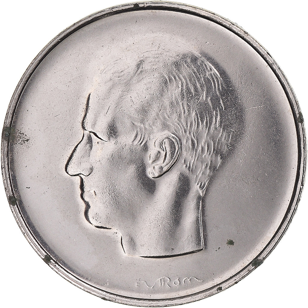 Munten, België, 10 Francs, 10 Frank, 1977, Brussels, UNC-, Nickel, KM:155.1