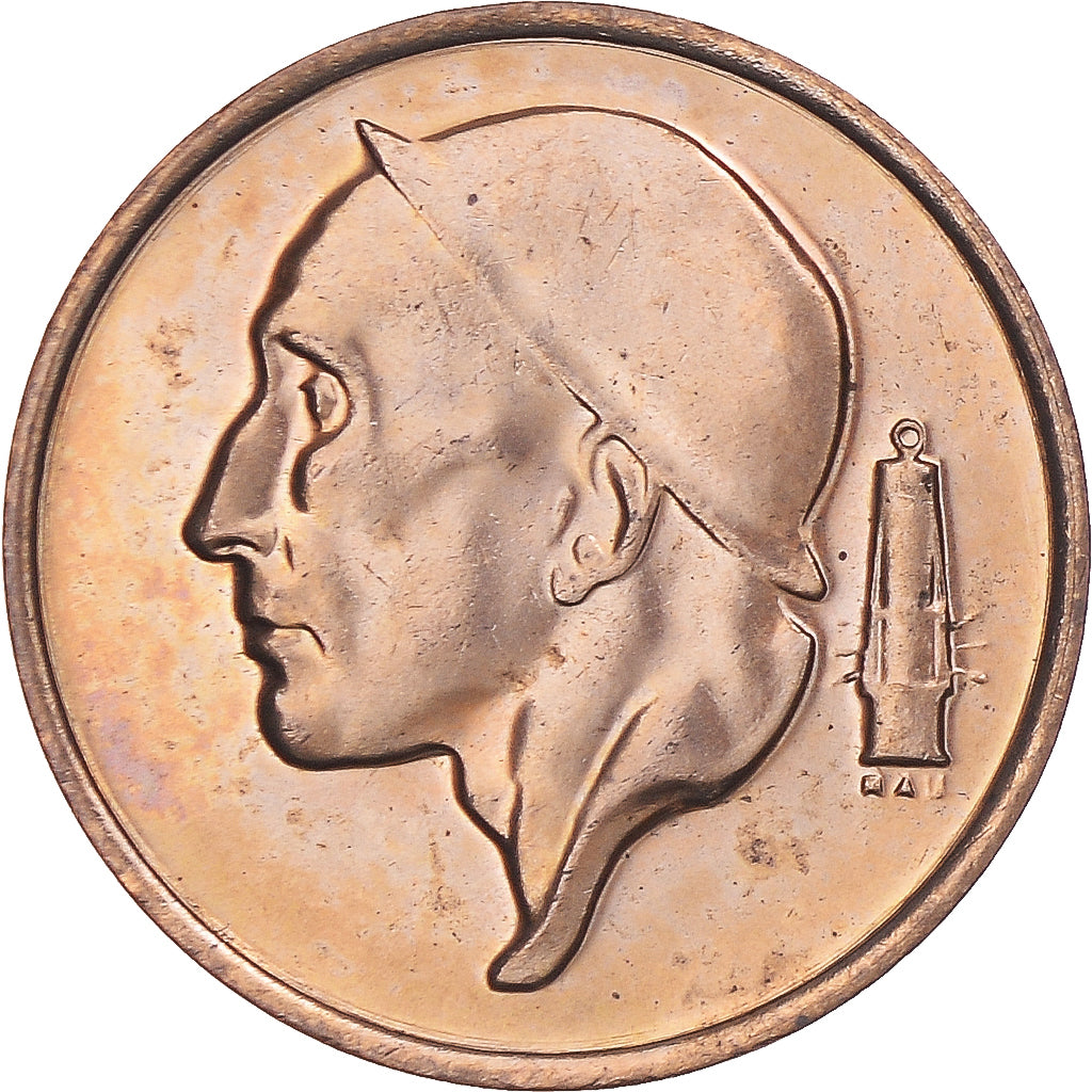 Moneta, Belgio, Baudouin I, 50 Centimes, 1977, SPL, Bronzo, KM:148.1