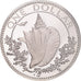 Coin, Bahamas, Elizabeth II, Dollar, 1974, Franklin Mint, U.S.A., MS(65-70)