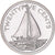 Moneda, Bahamas, Elizabeth II, 25 Cents, 1974, Franklin Mint, U.S.A., BE, FDC