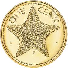 Coin, Bahamas, Elizabeth II, Cent, 1974, Franklin Mint, U.S.A., BE, MS(63)
